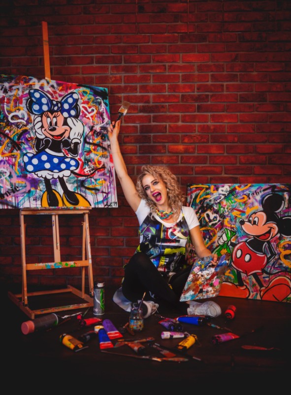 VYPREDANÉ! Kurz maľby na veľké plátna pre dospelých od 6.3.2024