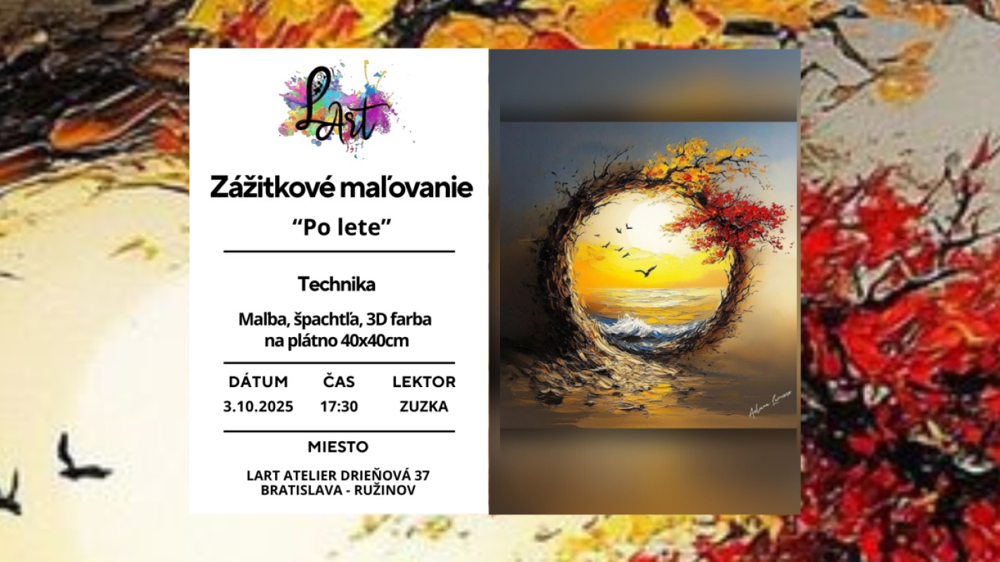 Zážitkové maľovanie - Po lete