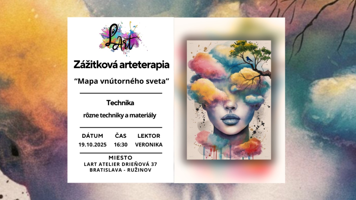 Obrázok udalosti: Zážitková ARTETERAPIA- Mapa vnútorného sveta