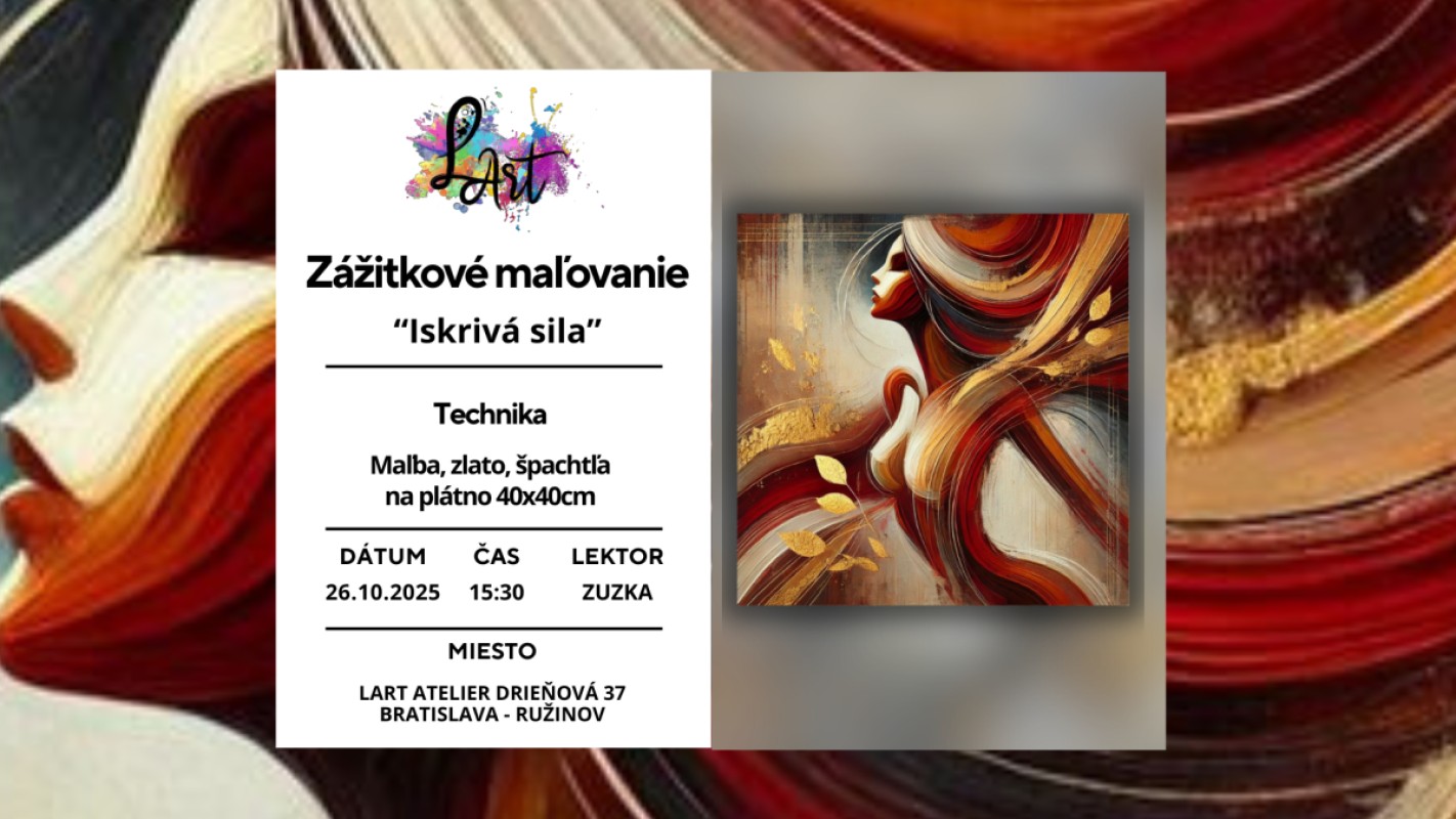 Zážitkové maľovanie- Iskrivá sila