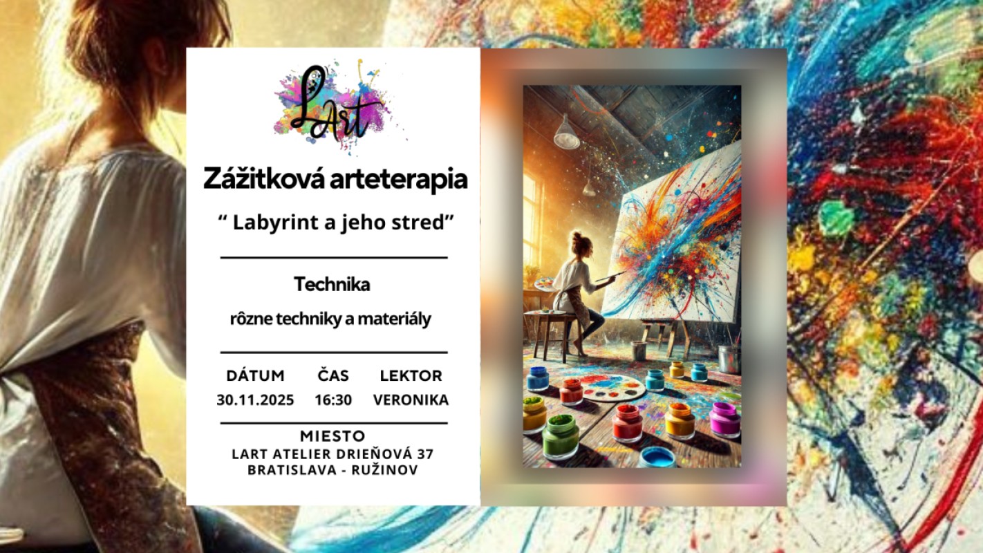 Obrázok udalosti: Zážitková Arteterapia - Labyrint a jeho stred