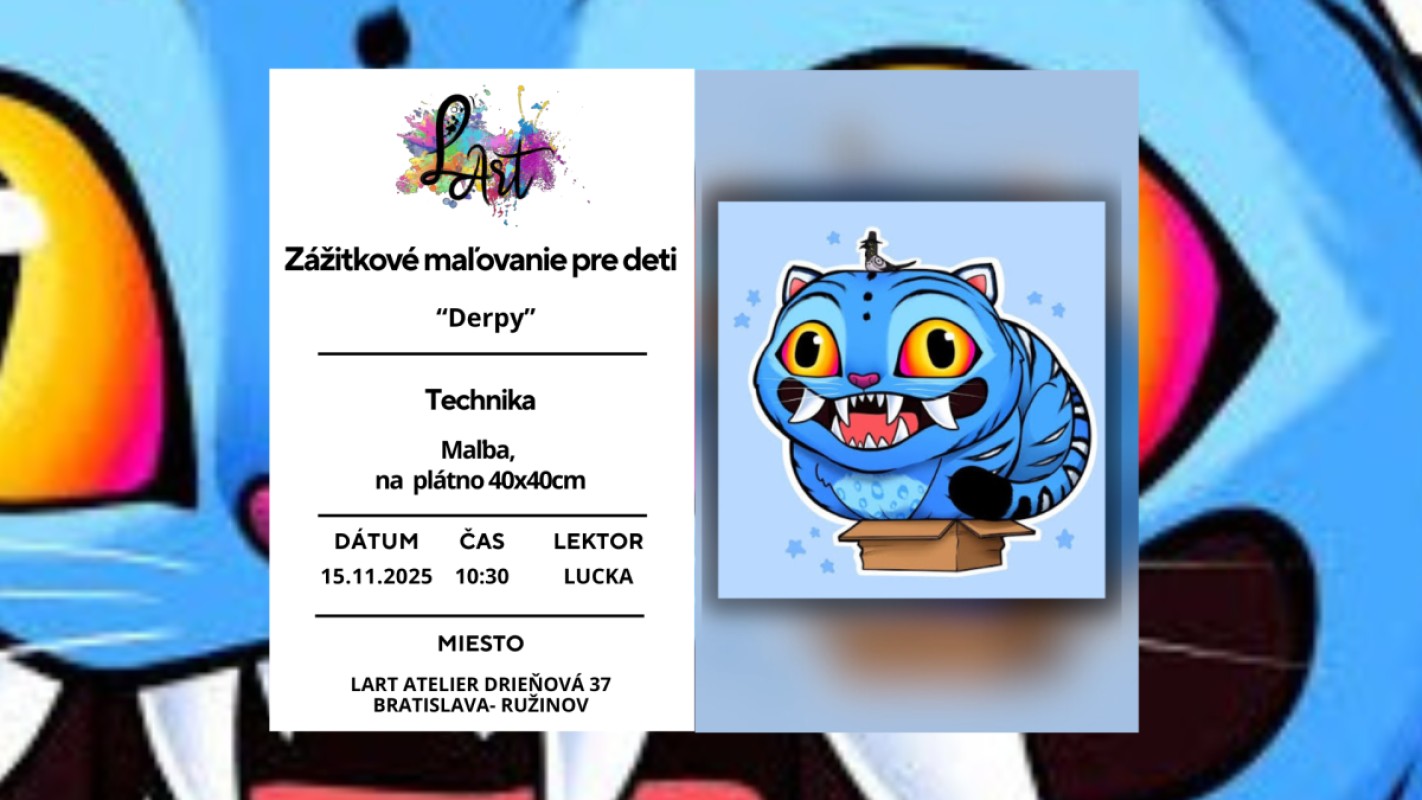 Obrázok udalosti: Zážitkové maľovanie pre deti-  Derpy