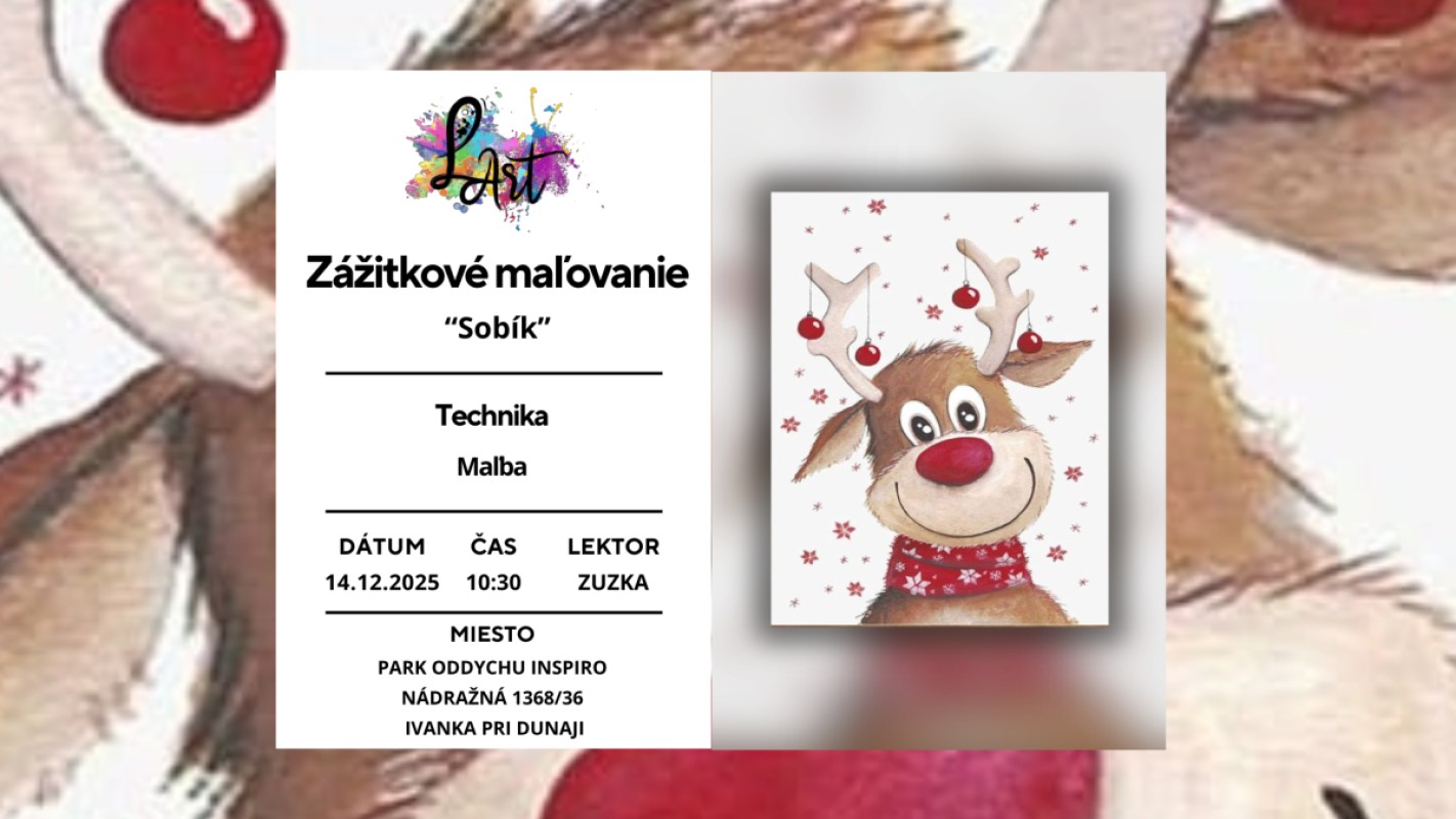 Obrázok udalosti: Zážitkové maľovanie pre deti-  Sobík
