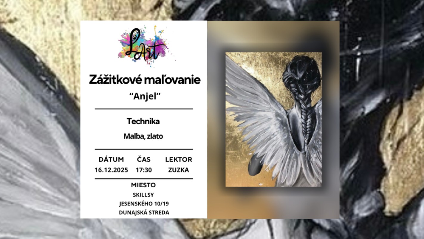 Obrázok udalosti: Zážitkové maľovanie – Anjel 