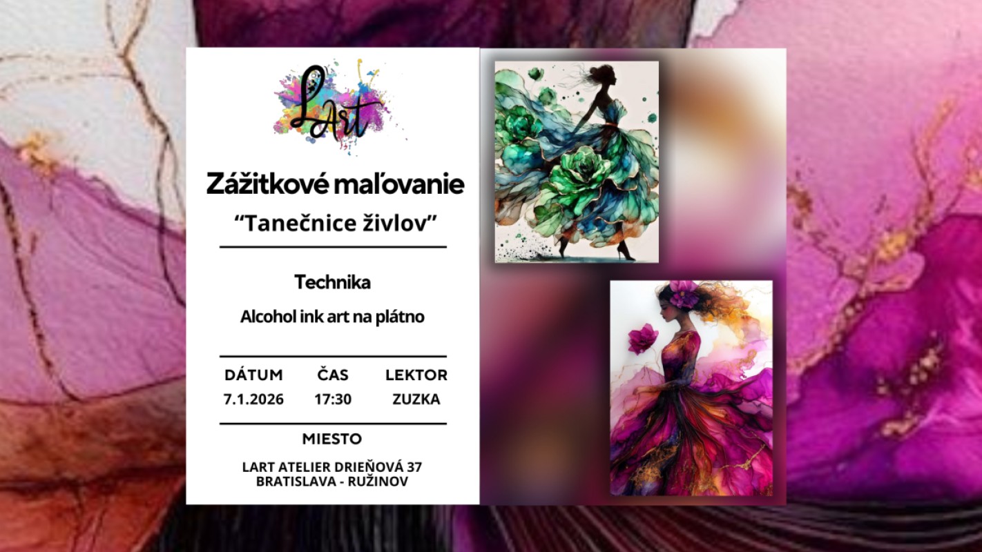 Zážitkové maľovanie - Tanečnice živlov