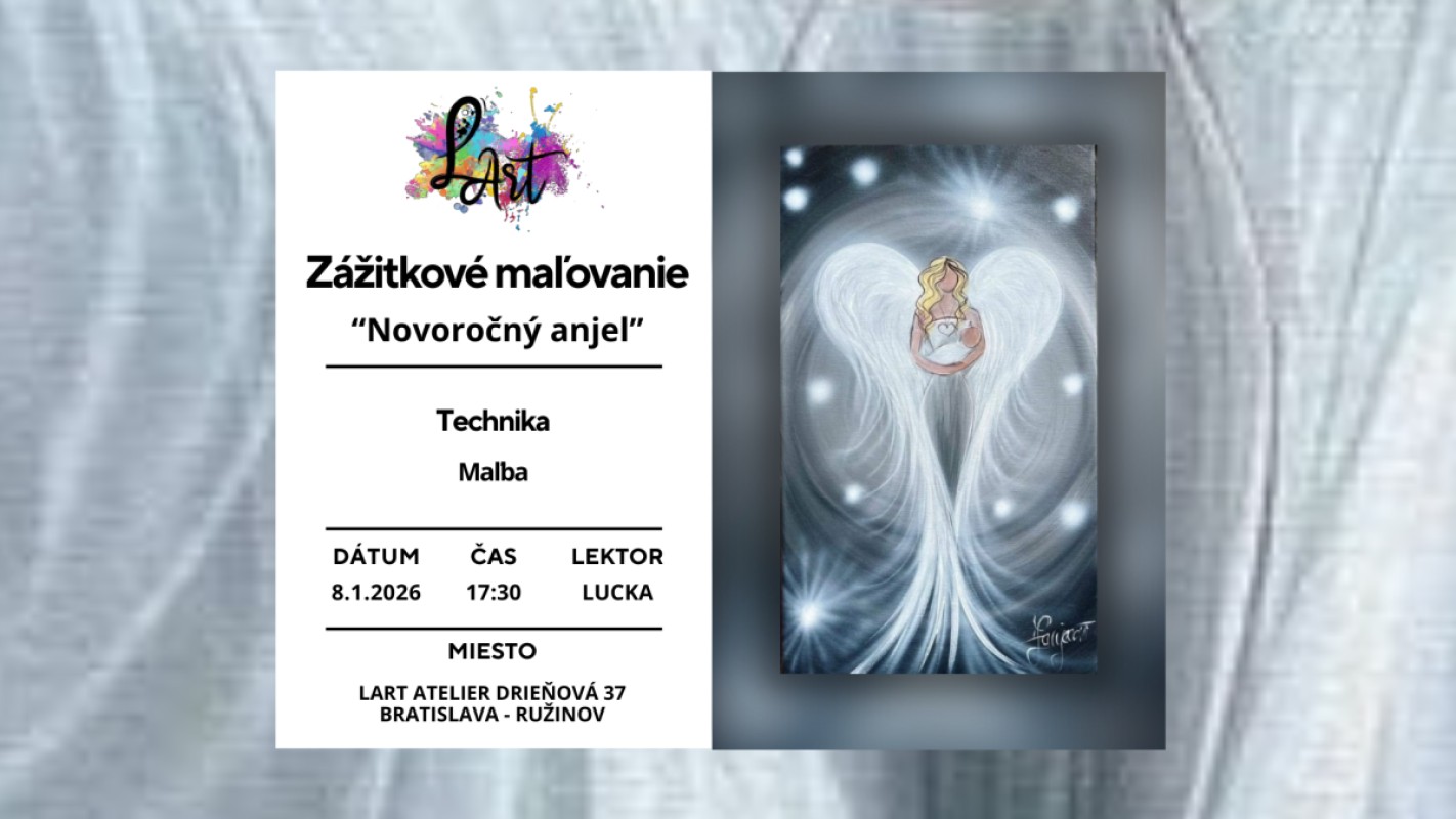 Obrázok udalosti: Zážitkové maľovanie- Novoročný anjel