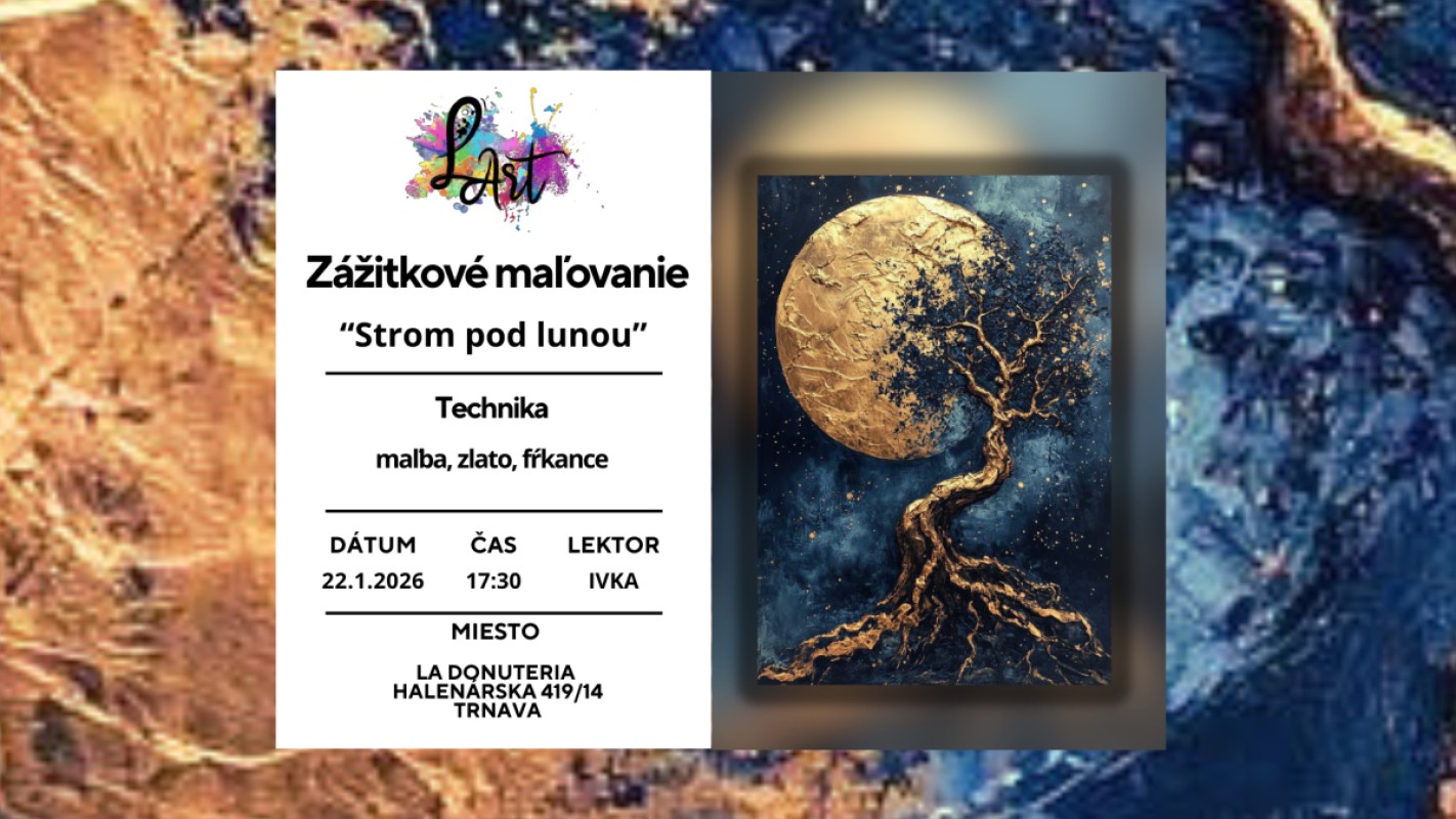 Obrázok udalosti: Zážitkové maľovanie - Strom pod lunou