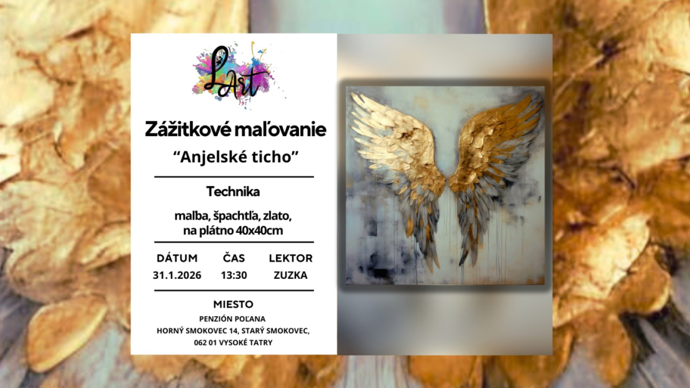 Obrázok udalosti: Zážitkové maľovanie- Anjelské ticho