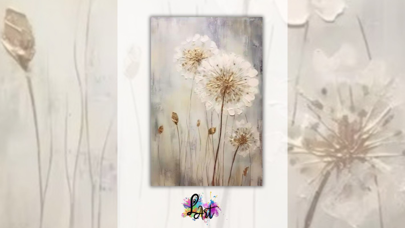 Zážitkové maľovanie- Tanec púpav