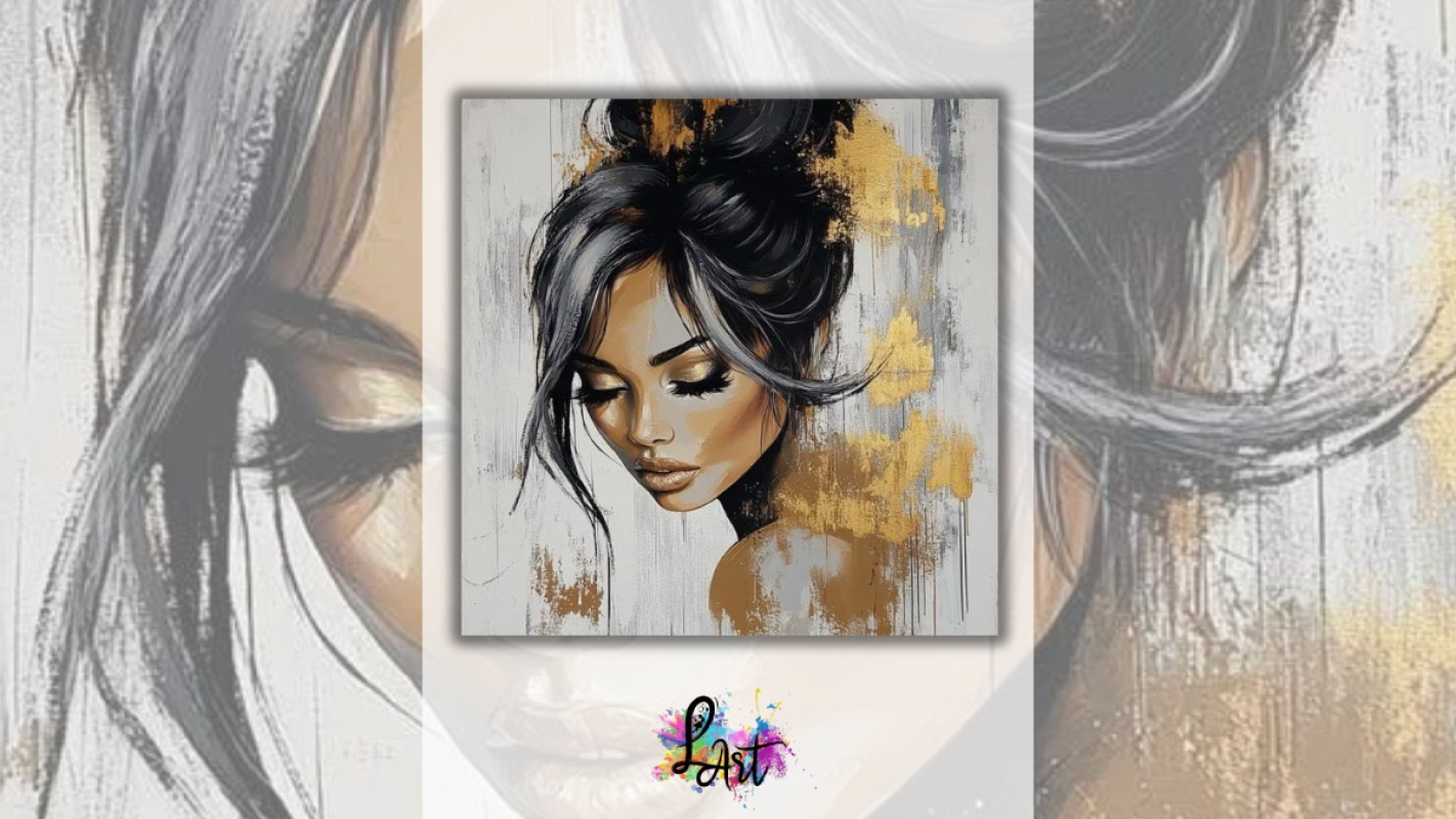 Zážitkové maľovanie- Zlatá elegancia