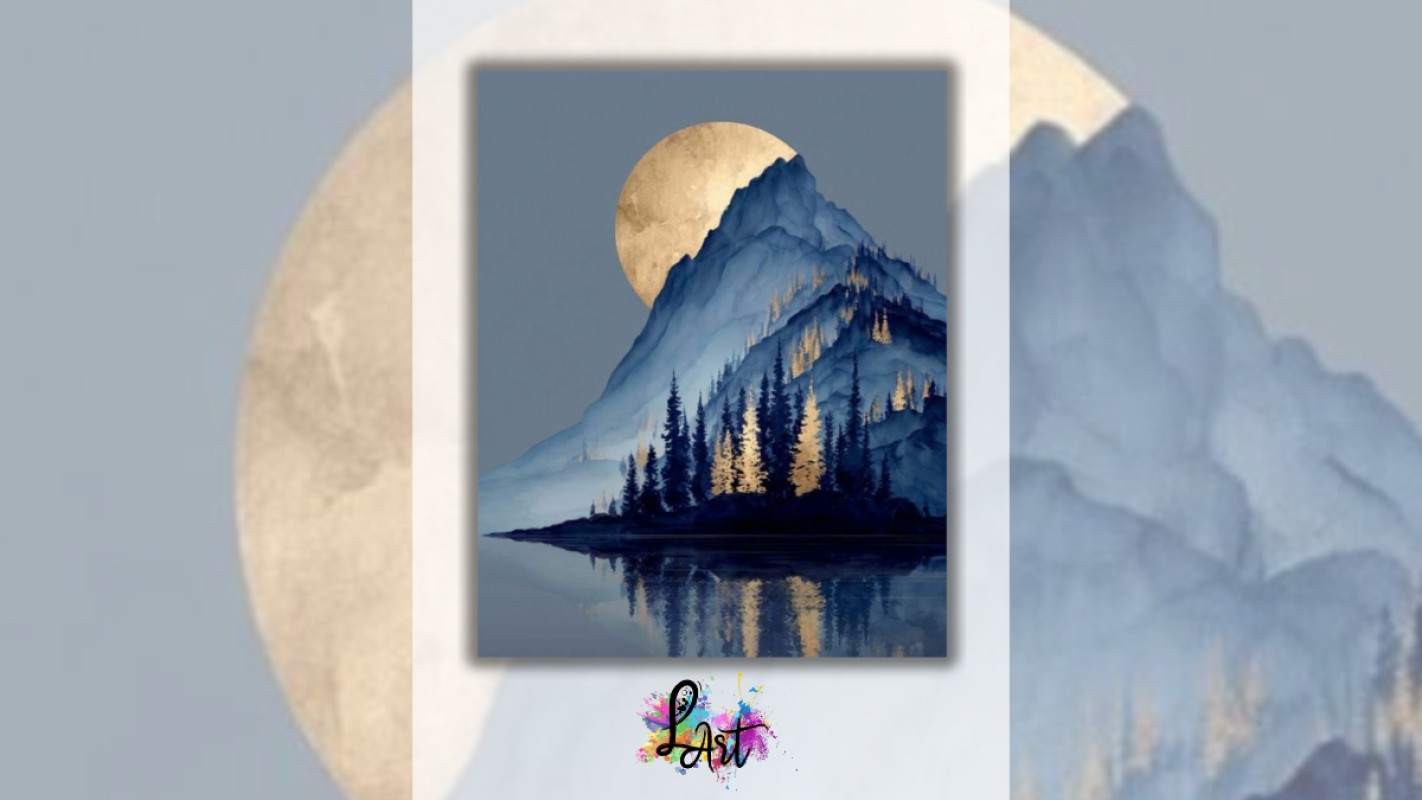 Obrázok udalosti: Zážitkové maľovanie- Zlatý spln