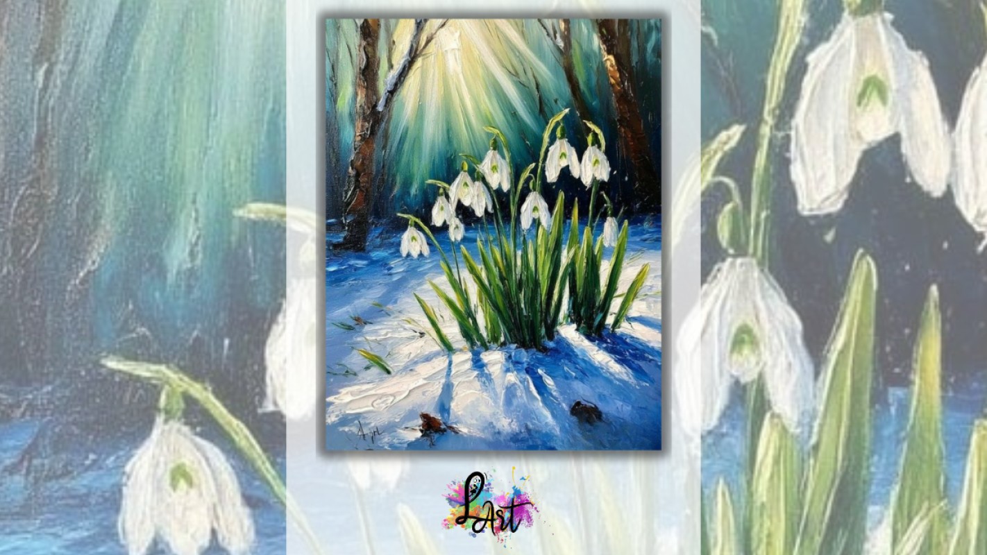 Obrázok udalosti: Zážitkové maľovanie- Prvý dotyk jari