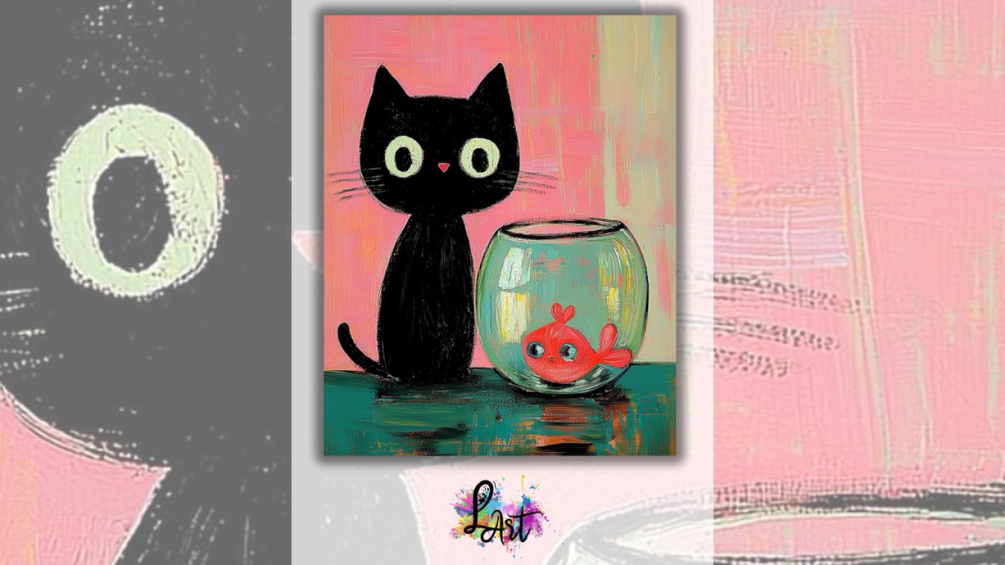 Obrázok udalosti: Zážitkové maľovanie pre deti - Cica a kamoš