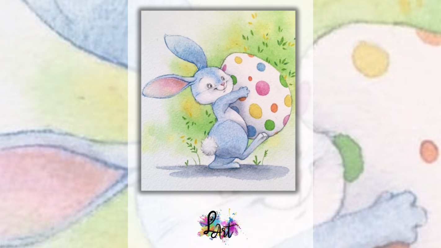 Obrázok udalosti: Zážitkové maľovanie pre deti - Hop a je Veľká noc! /akvarel/