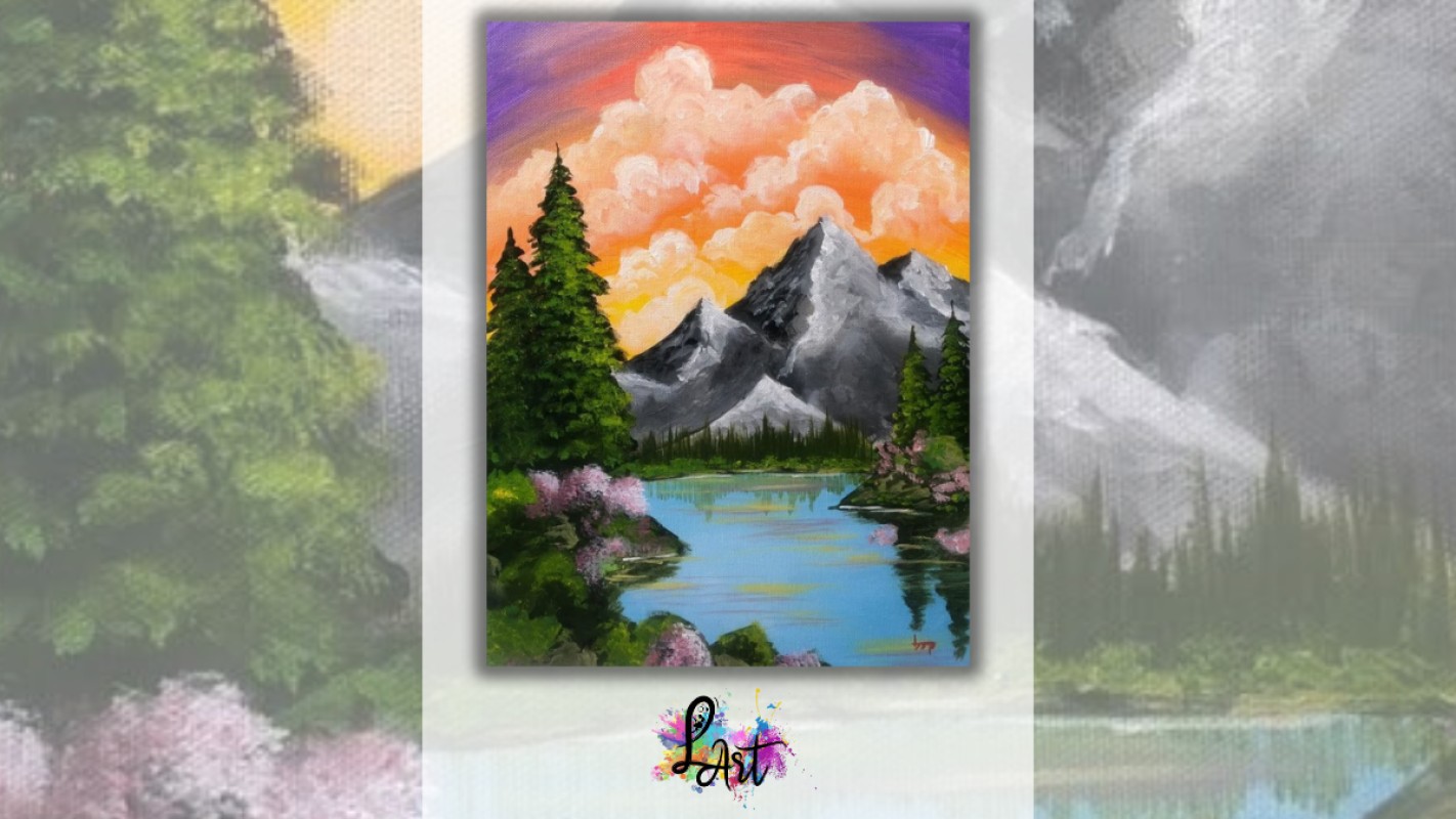 Obrázok udalosti: Zážitkové maľovanie- Zrkadlo jari /pastel/