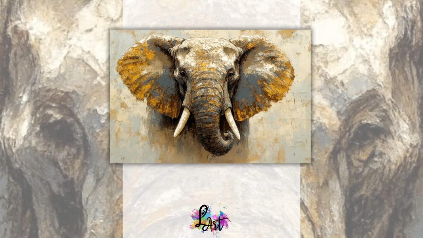 Obrázok udalosti: Zážitkové maľovanie- Slon štastia