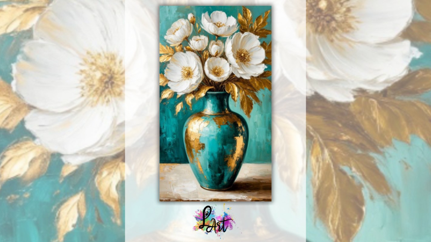 Obrázok udalosti: Zážitkové maľovanie- Smaragdová váza 