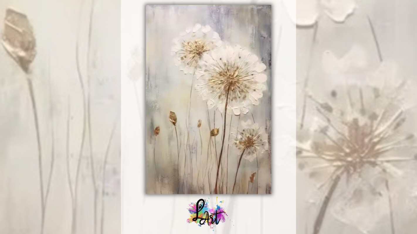 Zážitkové maľovanie- Tanec púpav