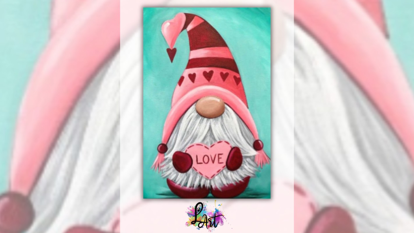 Zážitkové maľovanie pre deti - Škriatok lásky 