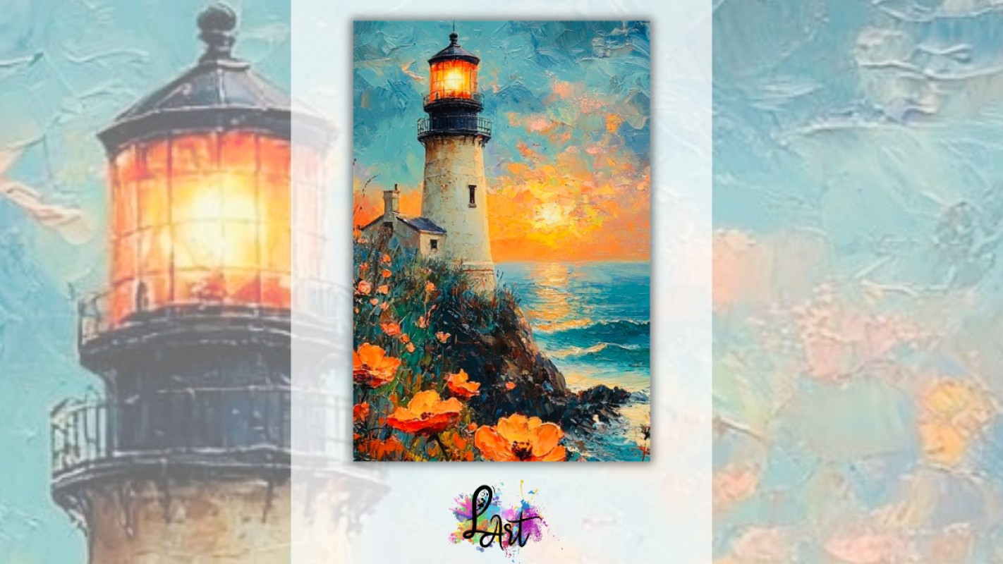 Zážitkové maľovanie- Majak s makmi