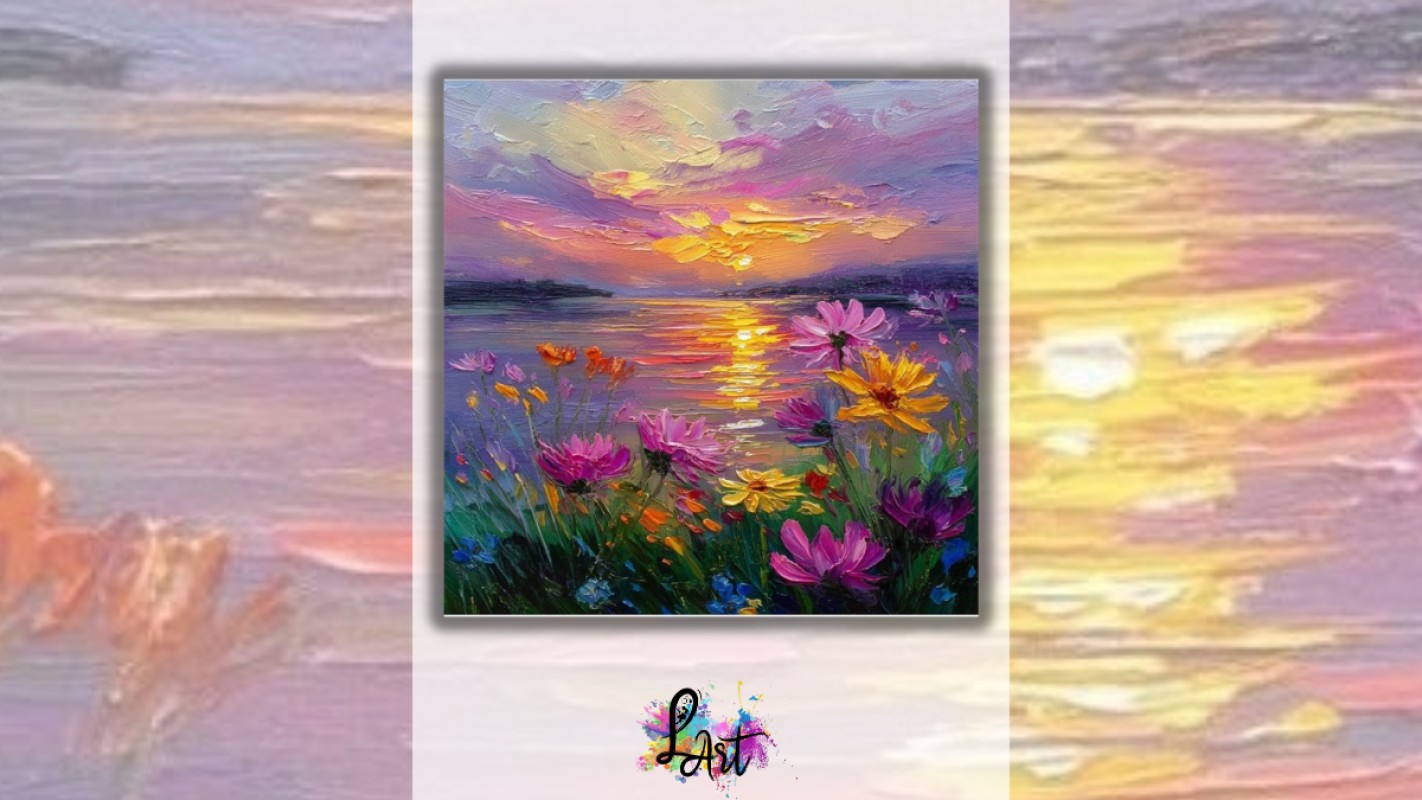 Obrázok udalosti: Zážitkové maľovanie-  Májový západ slnka