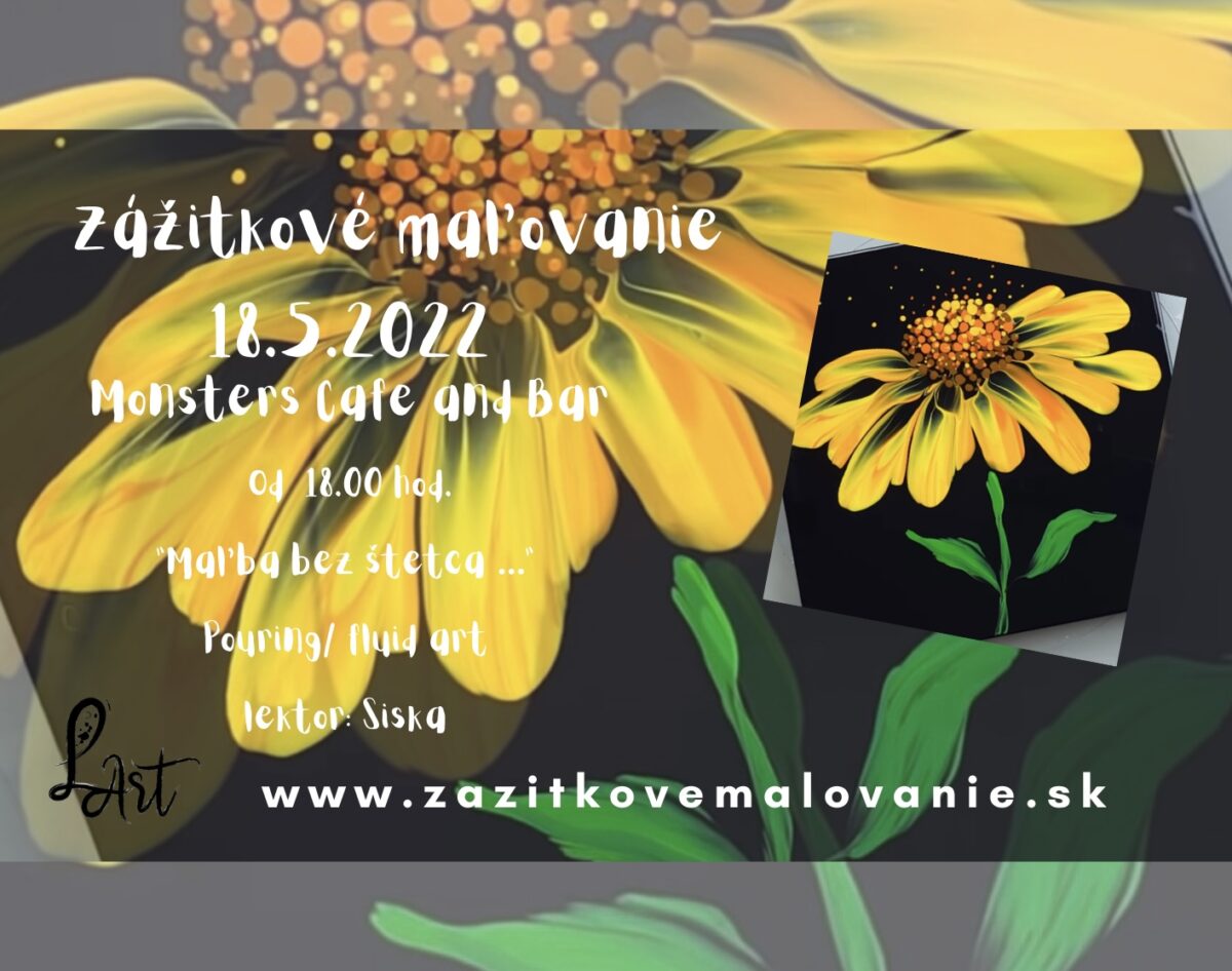 Zážitkové maľovanie- "MAĽBA BEZ ŠTETCOV..." fluid art/ pouring
